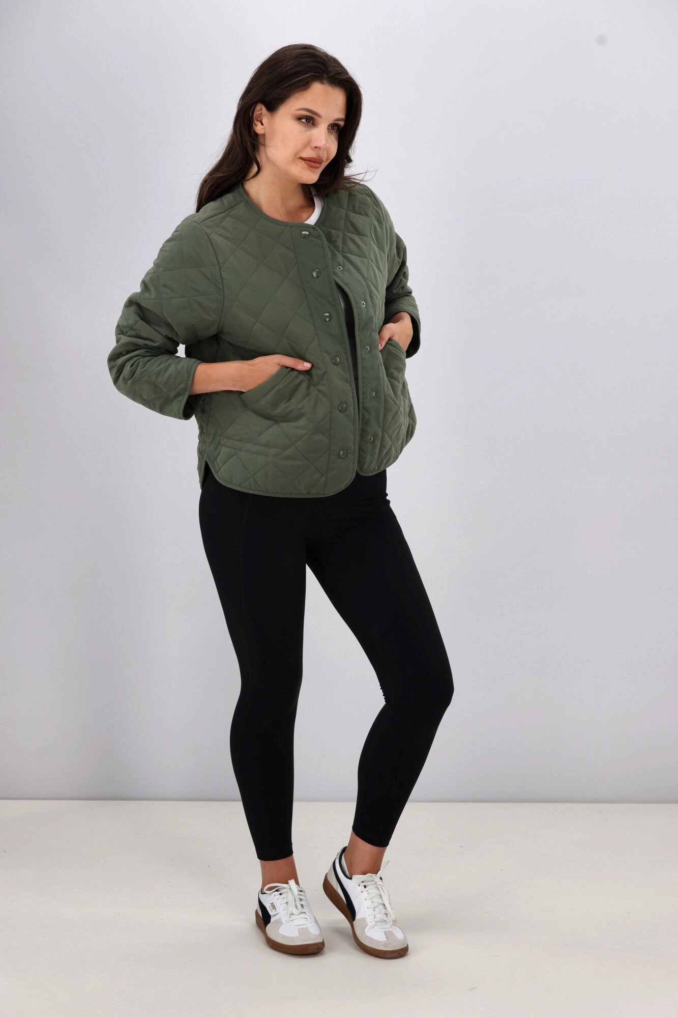 Weekend Casual Fit AS Colour Wo's Quilted Jacket Cypress