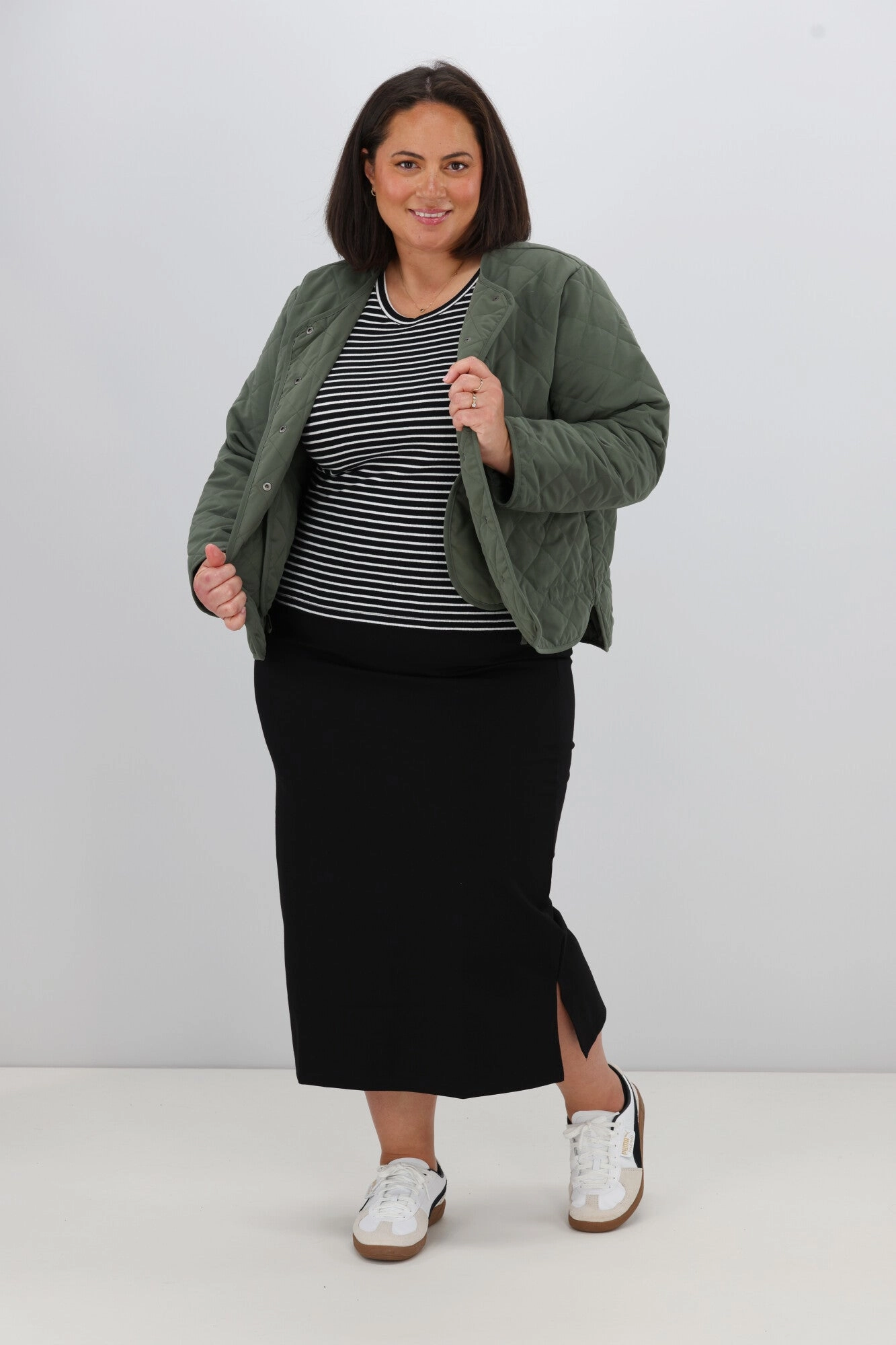 AS Colour Wo's Quilted Jacket Cypress All Weather Adaptability Crisp Detail