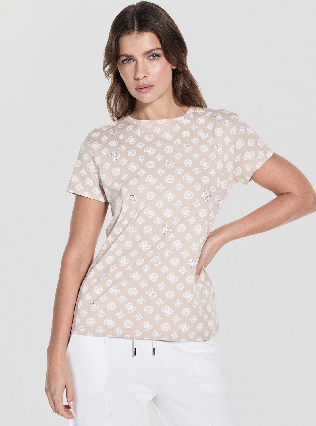 Eco Pink Gloria Peony Active T-Shirt Wrinkle Resistant Finish SoftTouch