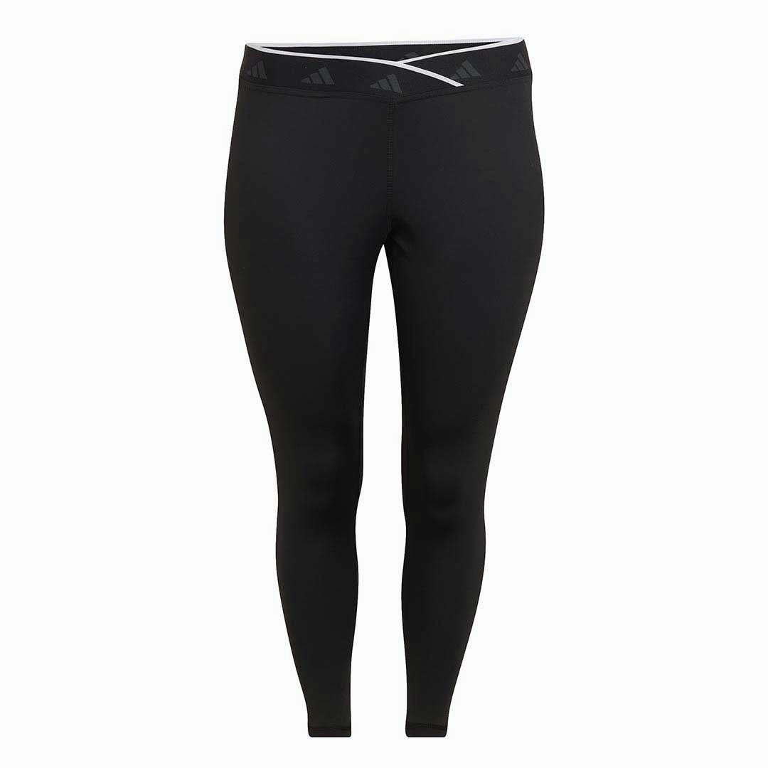 adidas - Women's Techfit V-Shaped Elastic 7/8 Leggings (Plus Size) (HF6677) Tight Cut Modern Relaxed