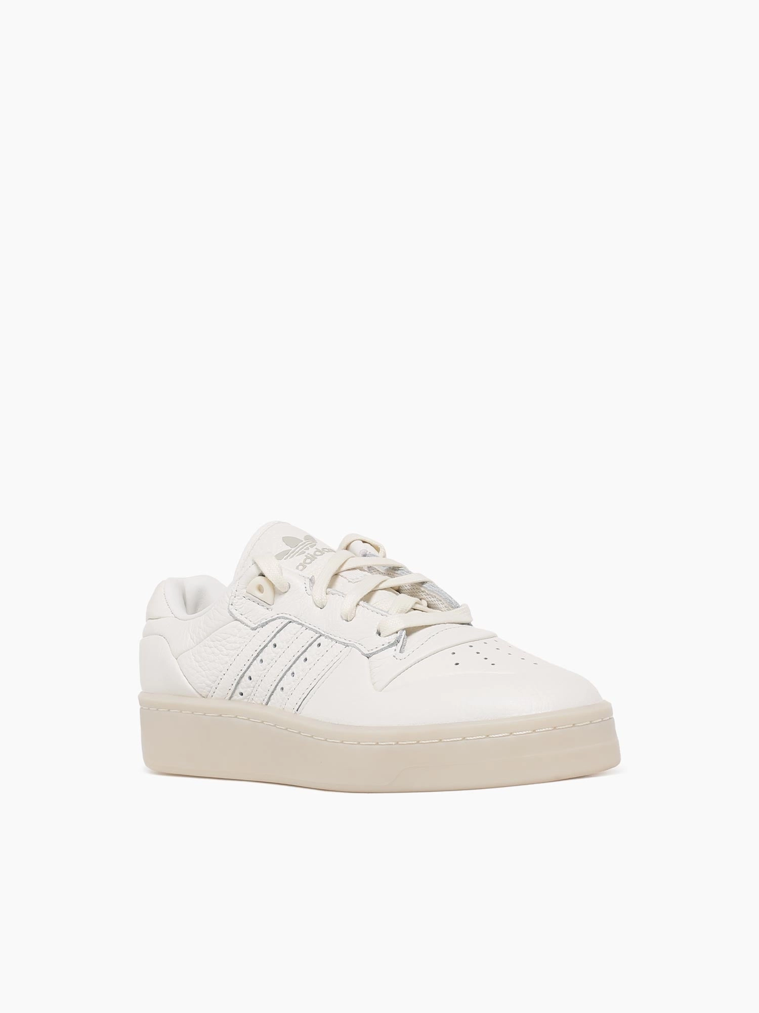synthetic leather Rivalry Lux Low White Ivory leather