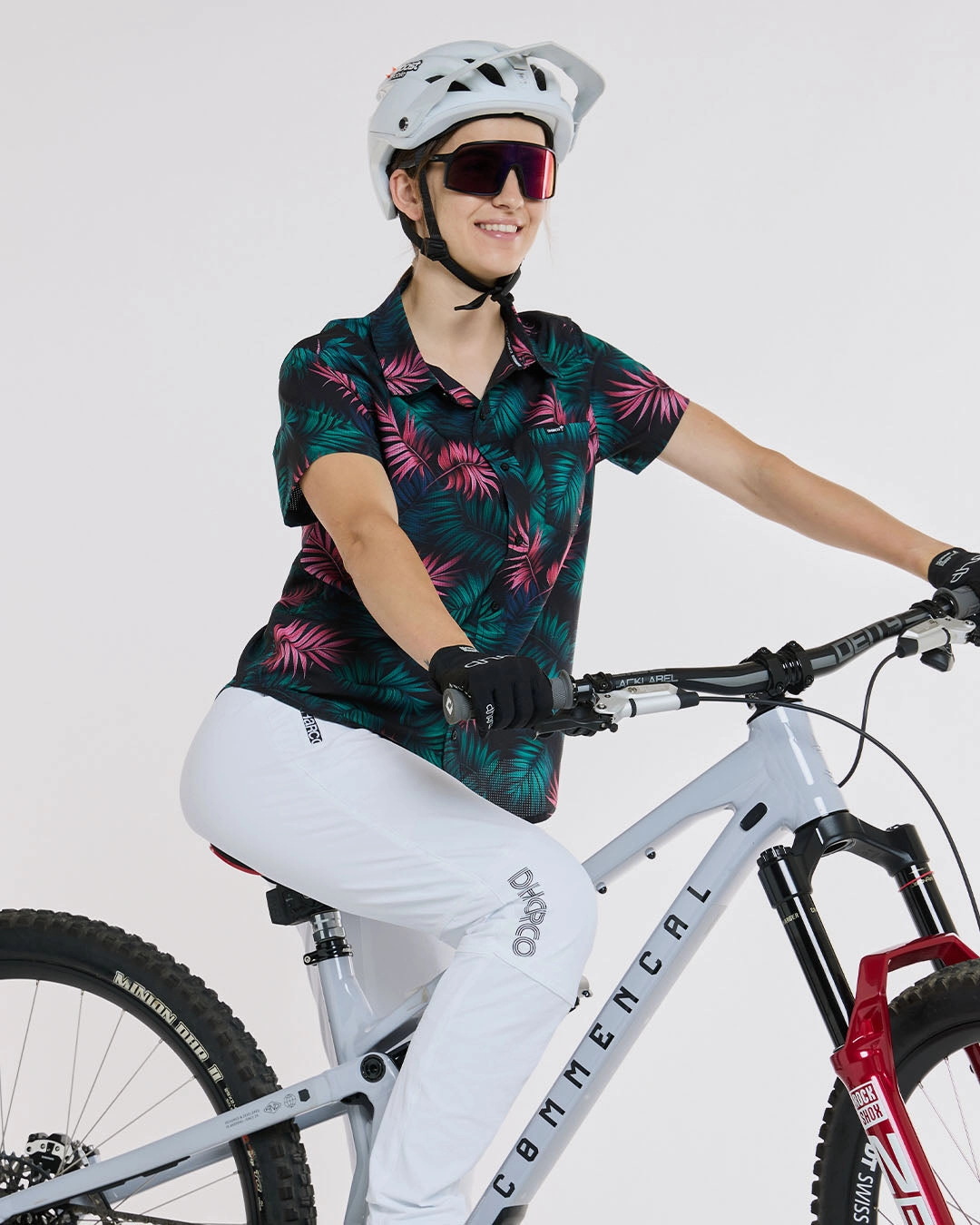 Womens Tech Party Shirt | Dark Fern Non Irritating Tags