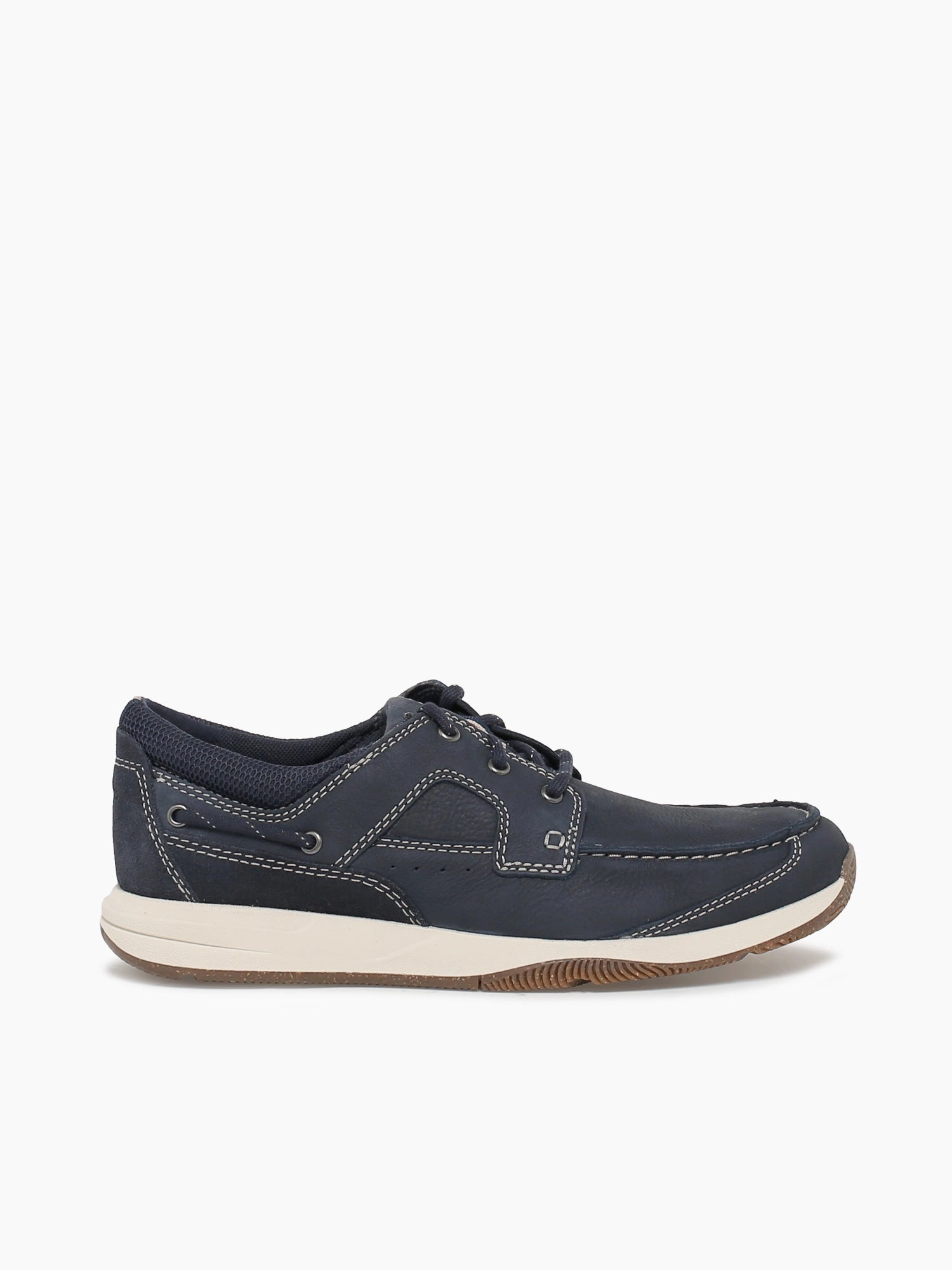 Sailview Lace Navy Nubuck Retro Inspired Silhouette Balance Walk