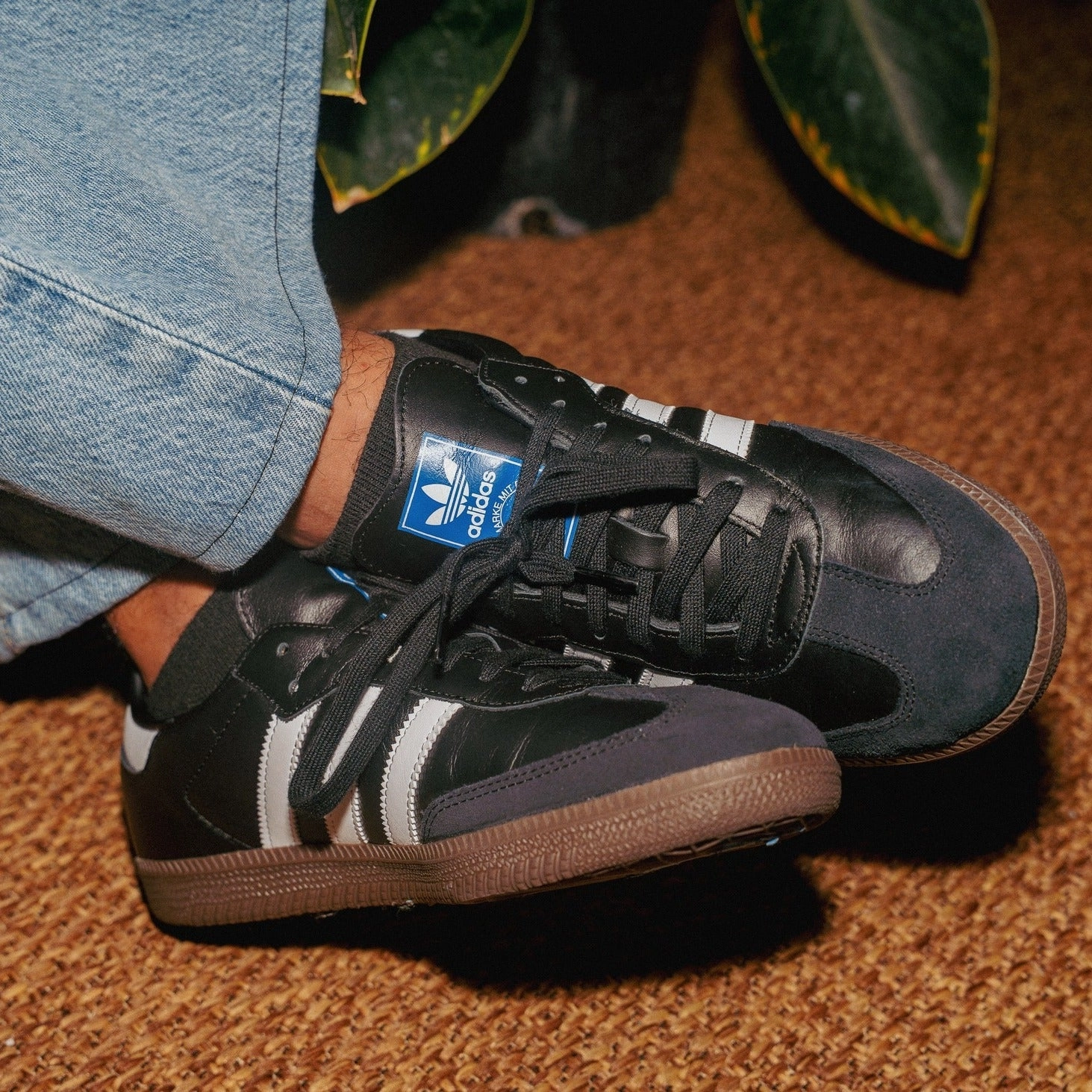 Samba OG Black White leather Timeless traction Foam Comfort