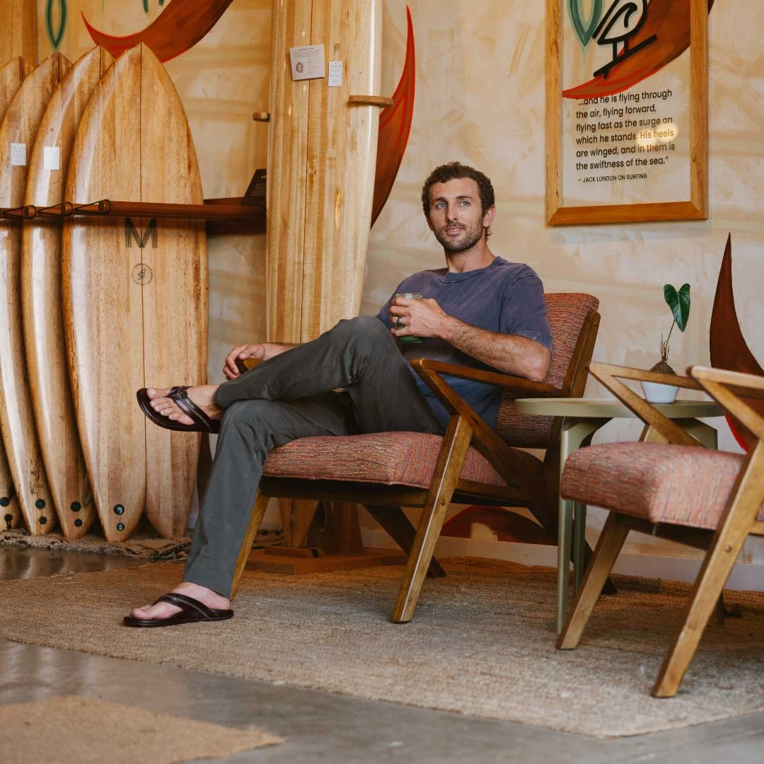 dry surface Energy Returning Heel Mea Ola - Dark Java