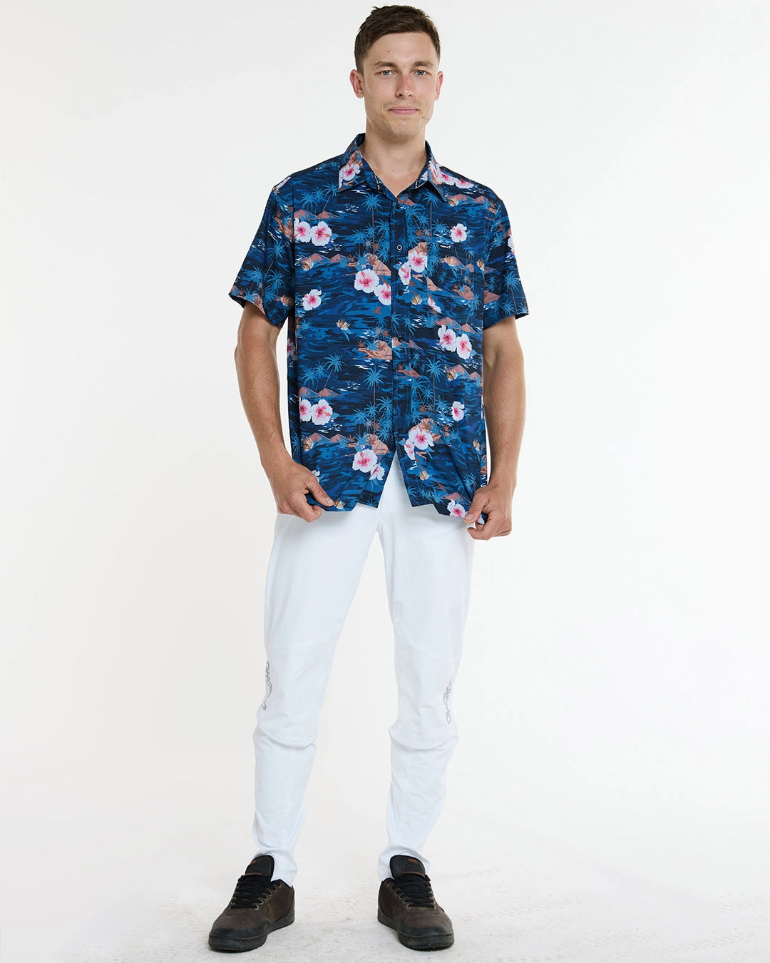 Flexible Movement Mens Tech Party Shirt | Oasis