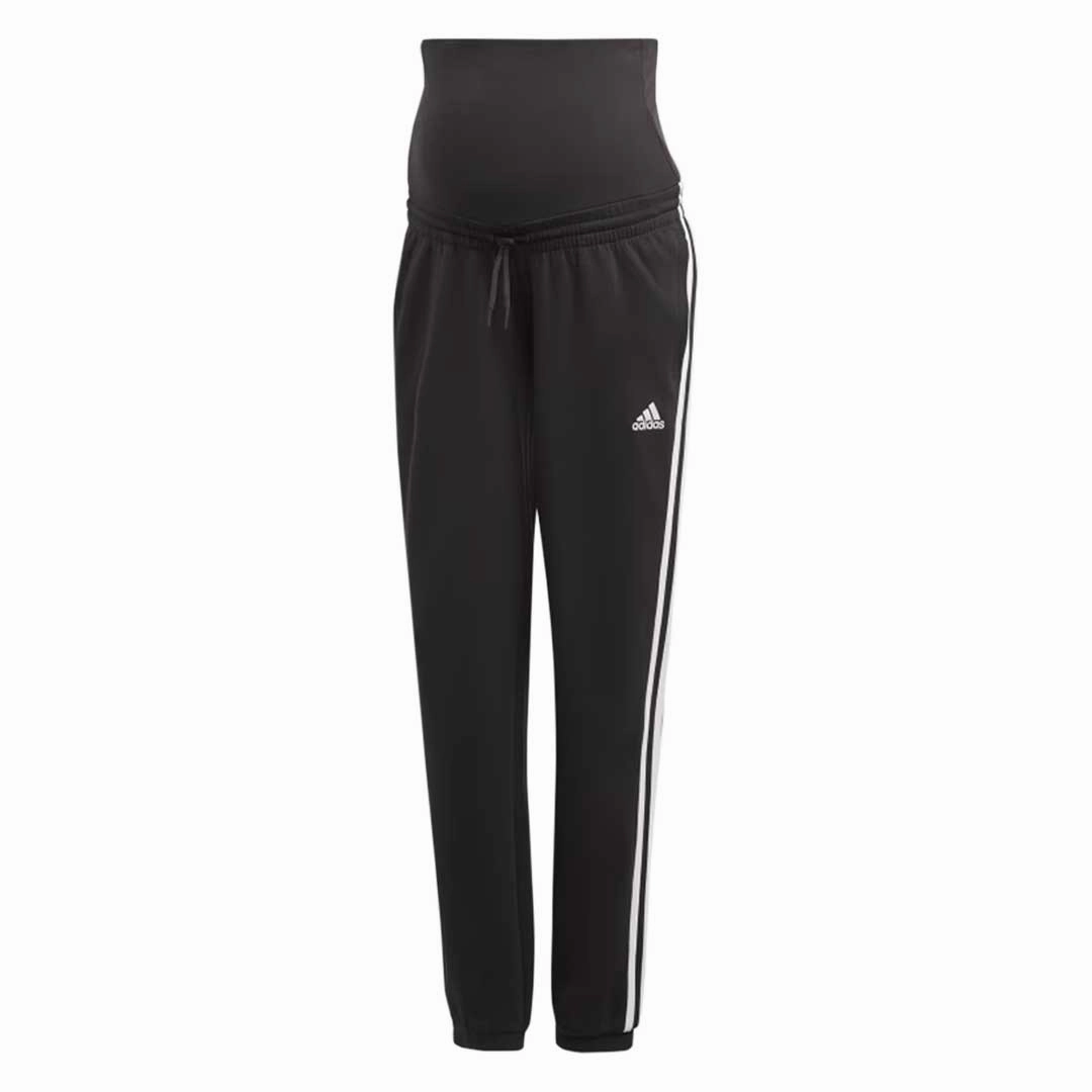 adidas - Women's Essentials 3-Stripes Pant (Maternity) (HU0261) Seasonal Wear Cozy Material