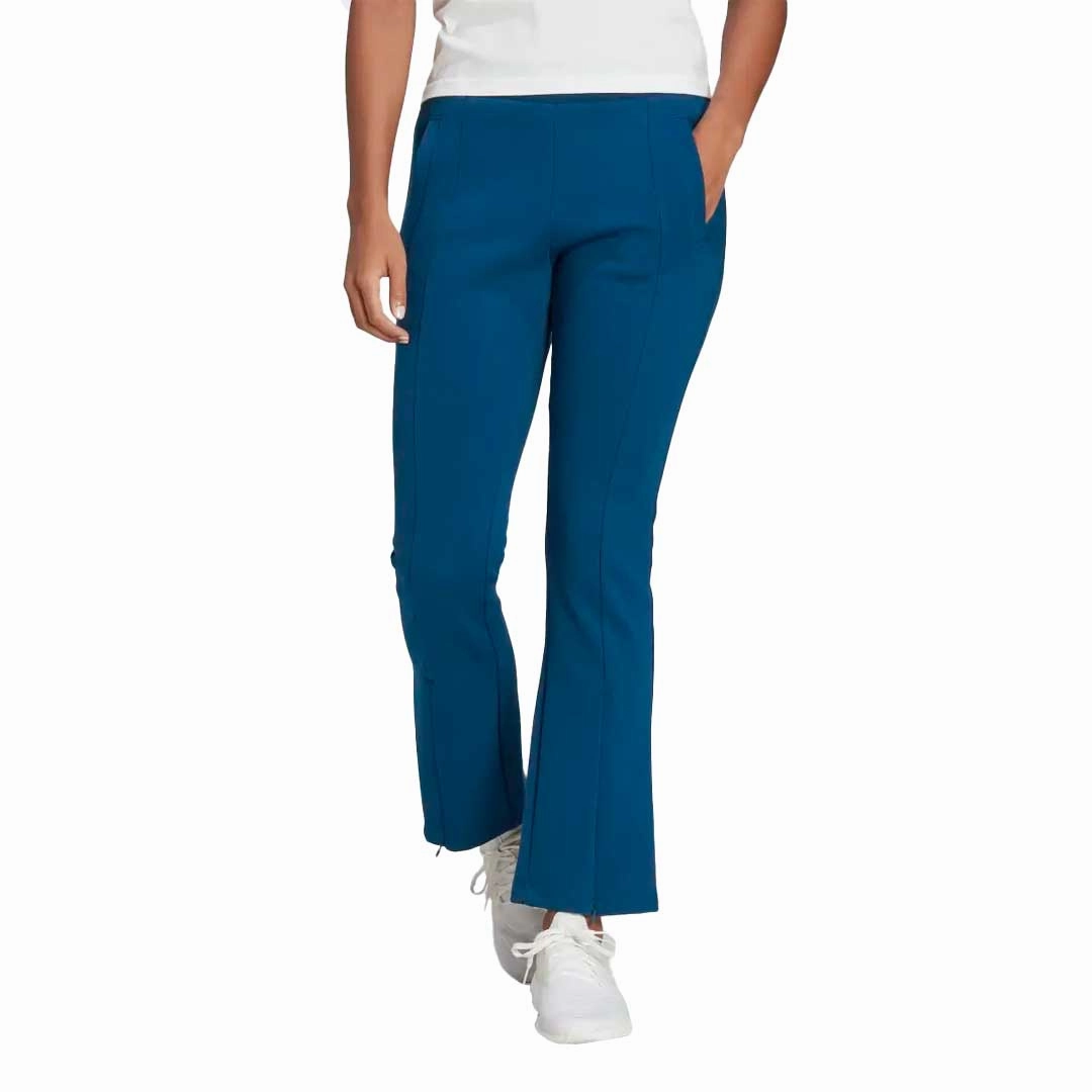 adidas - Women's Future Icons Badge Of Sport Flare Pant (HN0686) Breathable mesh lining Casual Edge
