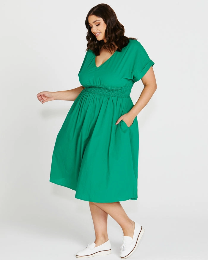 Betty Basics Carrie Dress Holly Green Perfect For Any Occasion