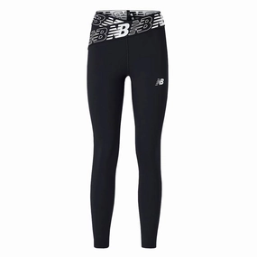 Casual Movement New Balance - Women's Relentless High Rise 7/8 Tight (WP21177 BK)