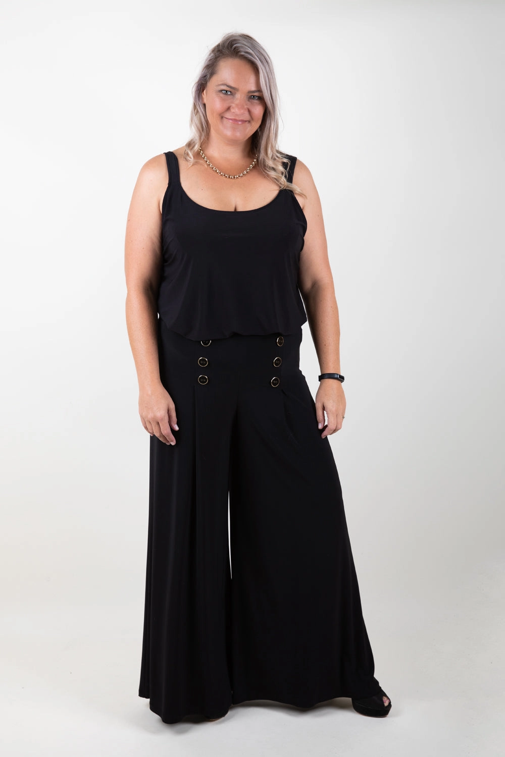 Frank Lyman - 224037 Button Pant Versatile Fashion High Quality Material