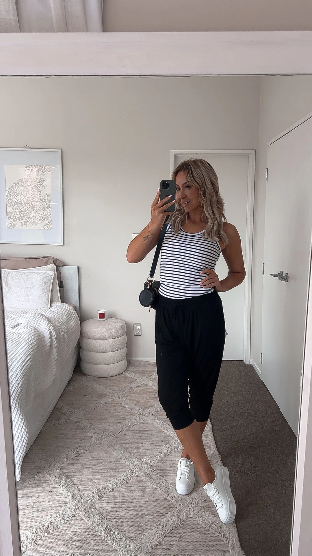 Shine On Essentials Comfort Jogger Black Morning Jog Slim Fit Running Outfit