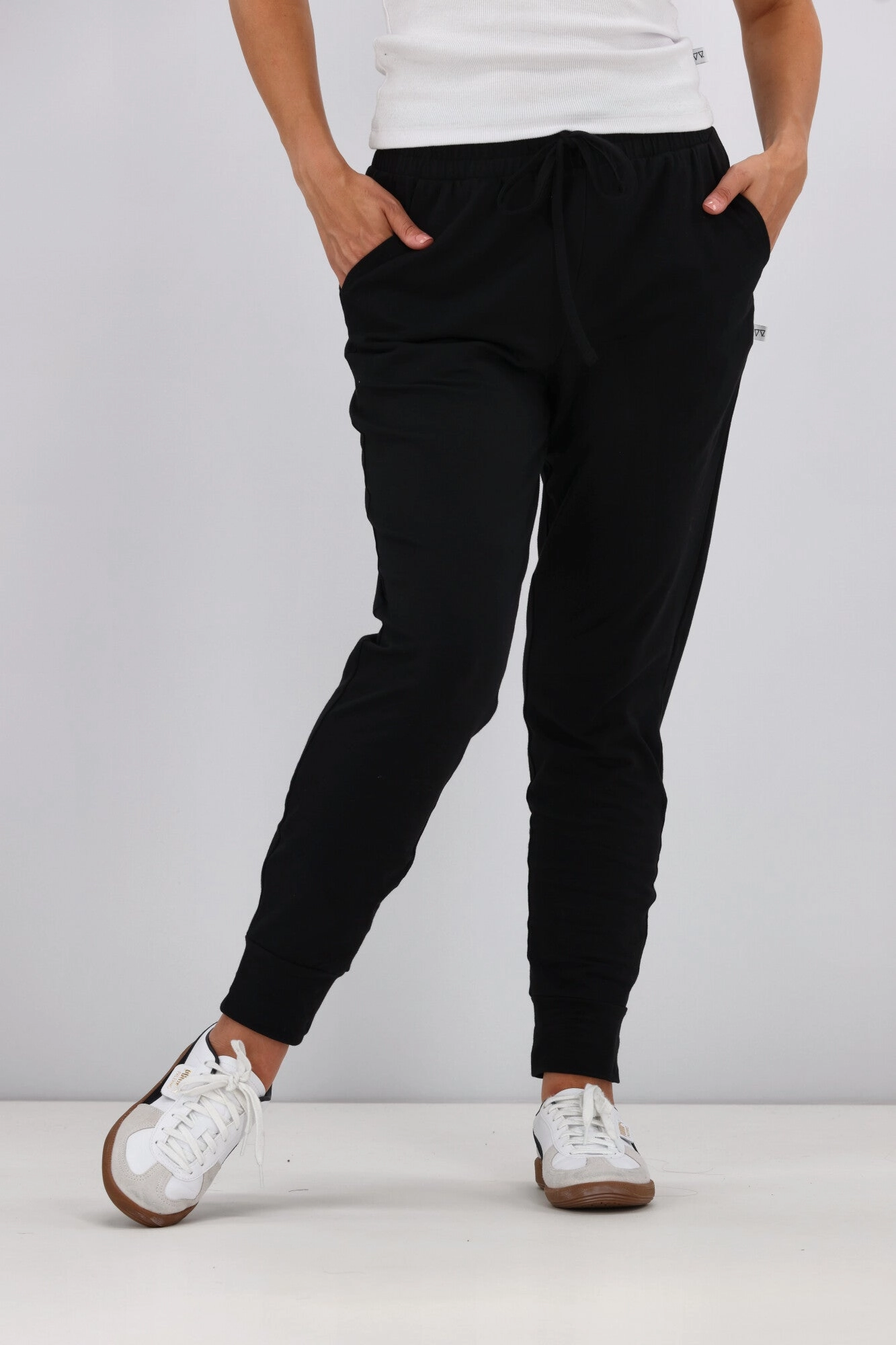 Shine On Essentials Full Length Jogger Black Everyday Look