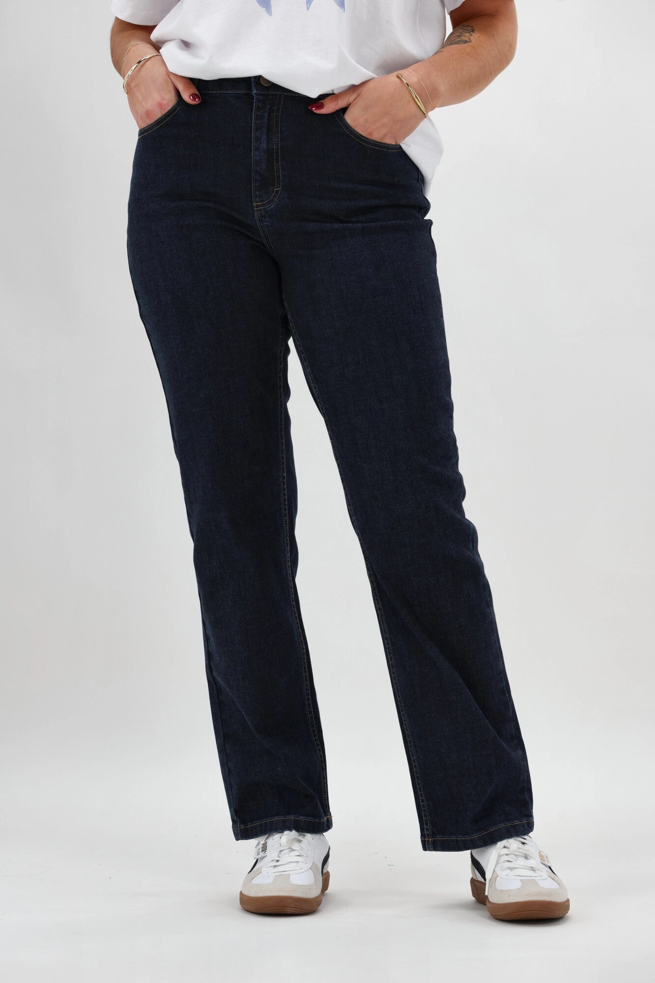 Shine On Label Jase Straight Jean Raw Indigo Fitness Lover Eco Friendly
