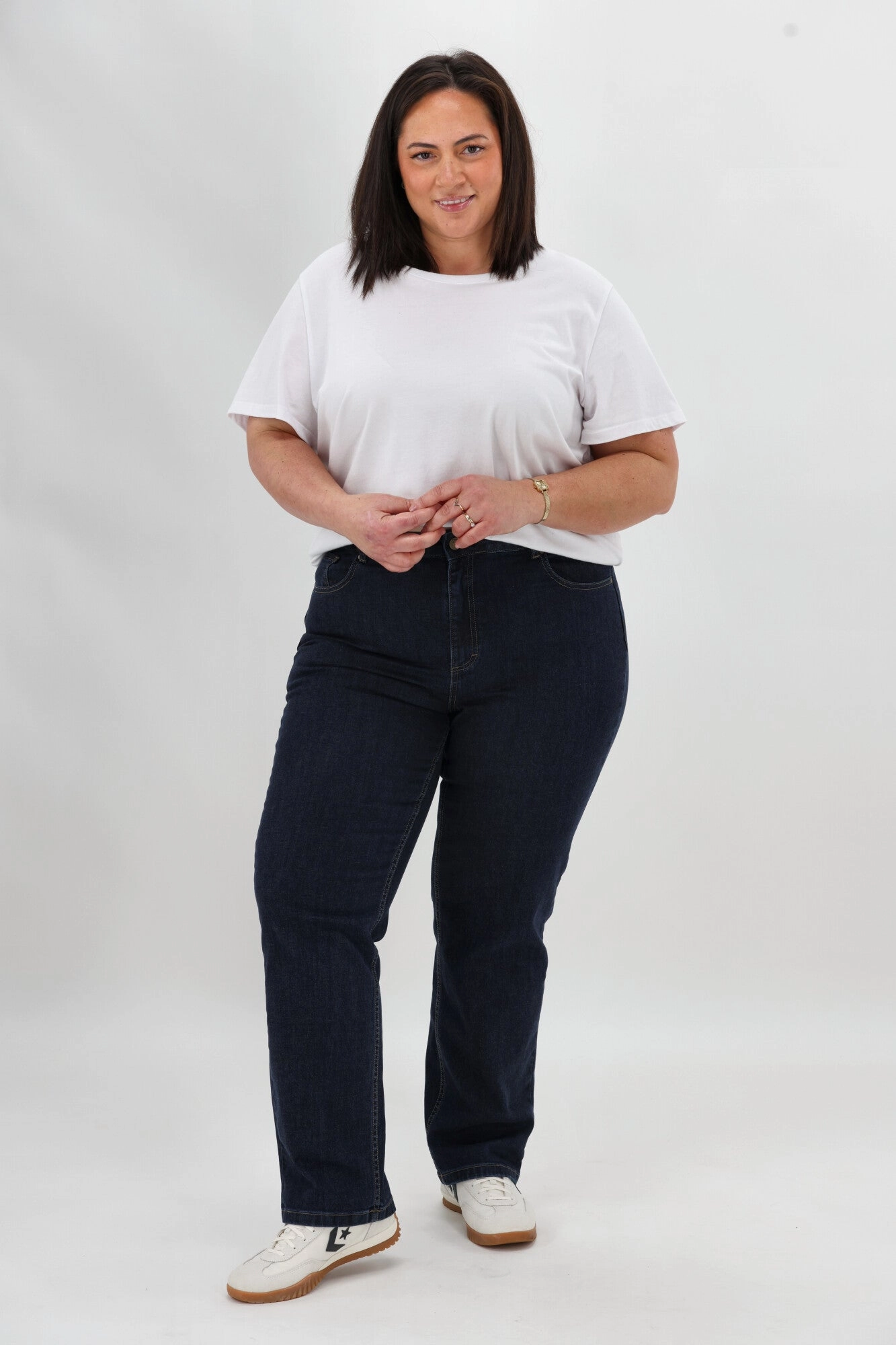 Shine On Label Jase Straight Jean Raw Indigo Quick Dry For Kids