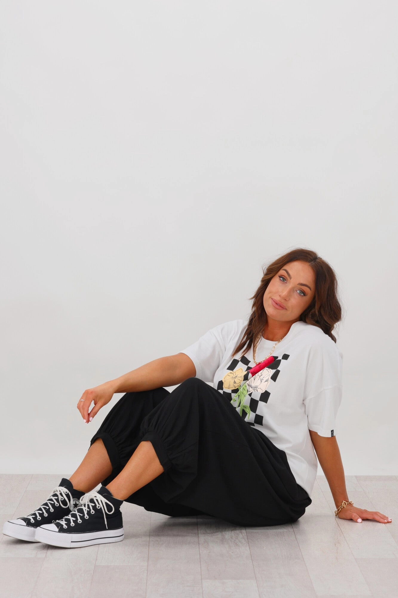 Shine On Label Kyoto Linen Look Harem Pant Evening Walk Non See Petite Size Skin Friendly