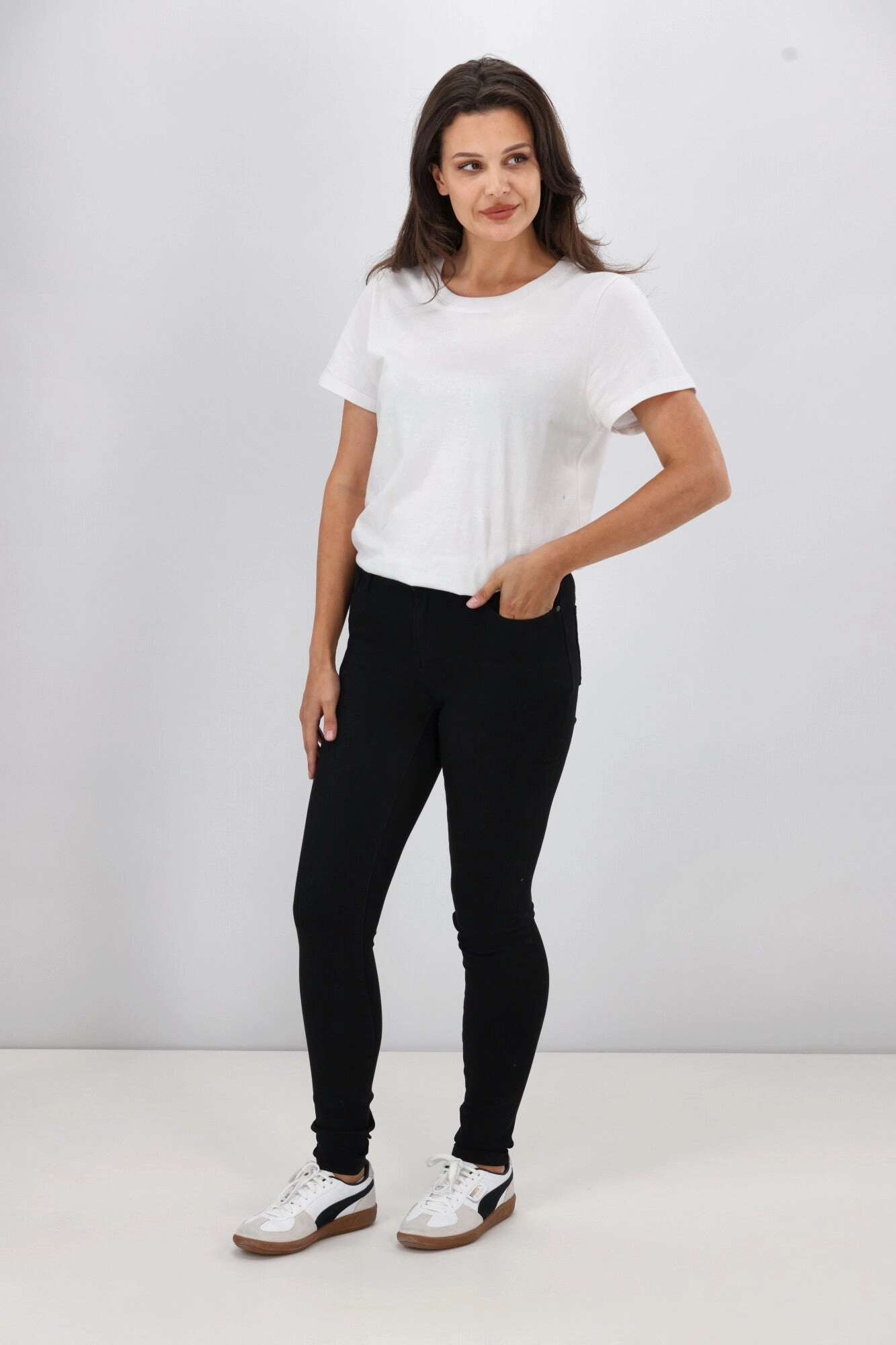 Shine On Label Sculpt Denim Black Trend Seeker Airport Travel Postpartum Fit Airport Travel