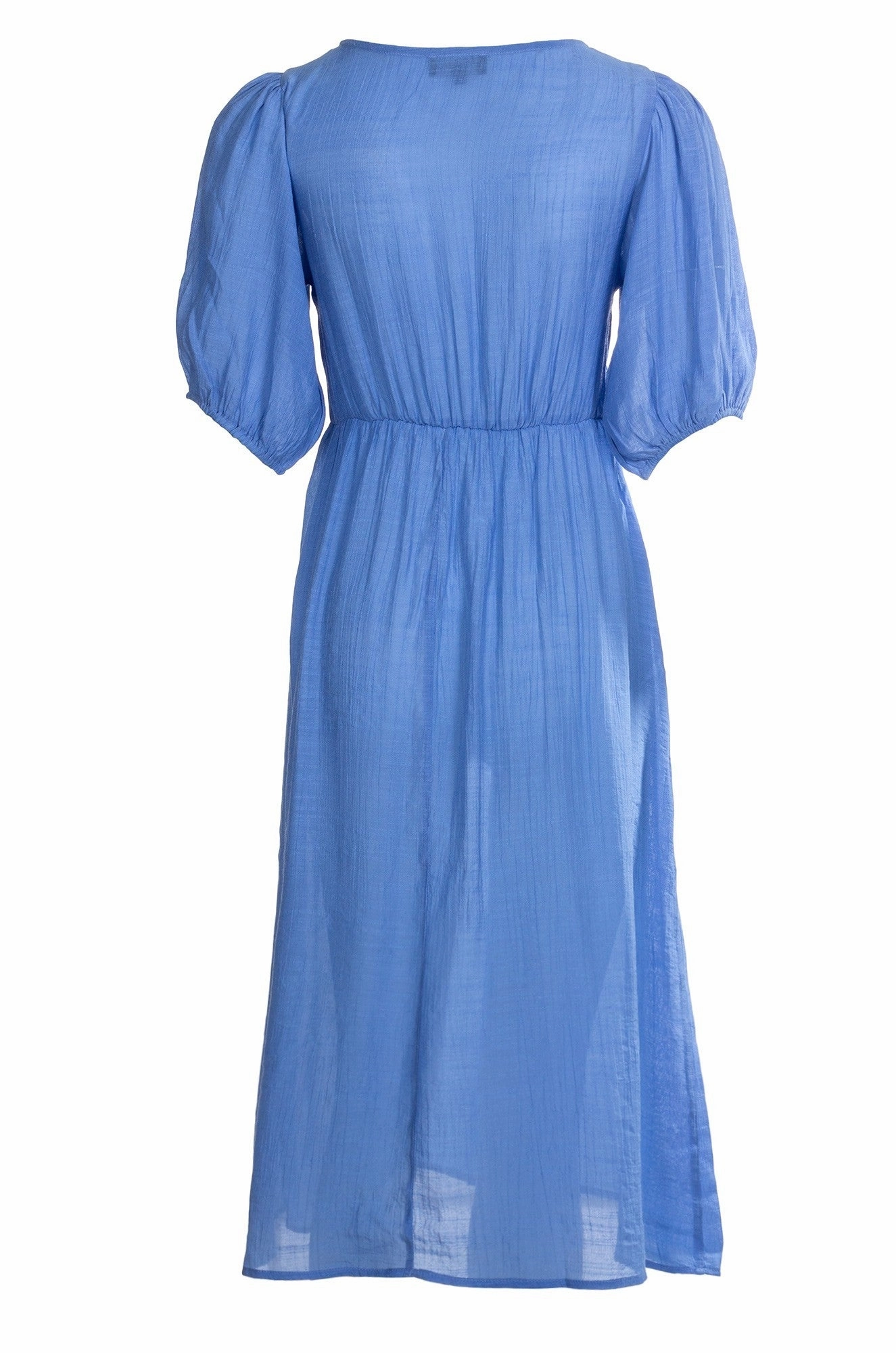 Summer Ease Shirred bodice Dress | SOFT BLUE | 8835A1