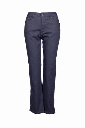 Short Coloured Denim Jeans | CHARCOAL | 6902B1 Fit Ready Moisture Wicking Inner Layer