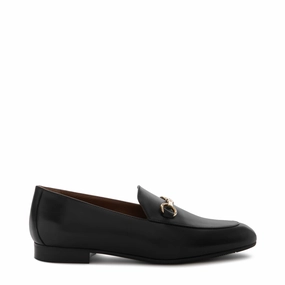 Premium Craftsmanship Weekend Event Vend?me Fleur black calfskin leather loafers