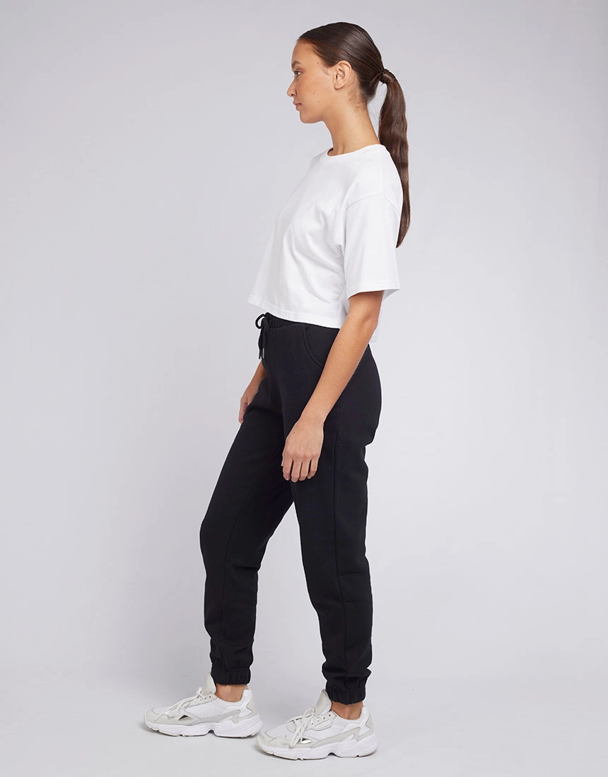 Silent Theory Basic Jogger Black Sweat Proof