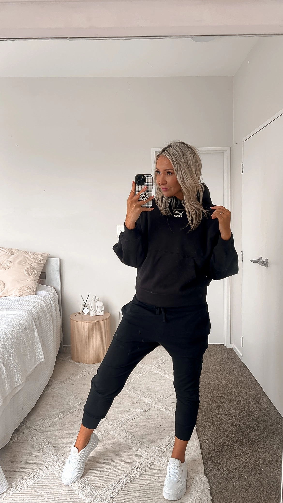 For Teens Breathable Fabric Travel Enthusiast Flexible Wear Silent Theory Falling Bricks Pants Black