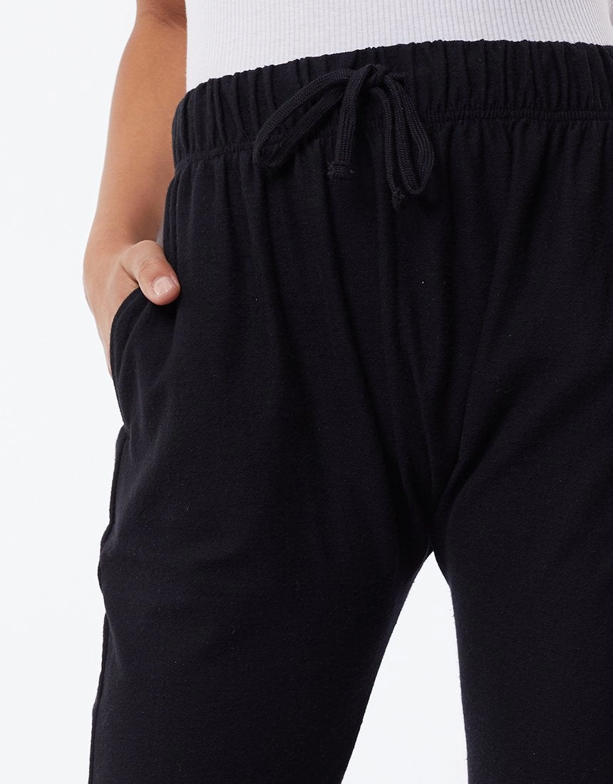 Silent Theory Flow Pant Black Gym Essentials