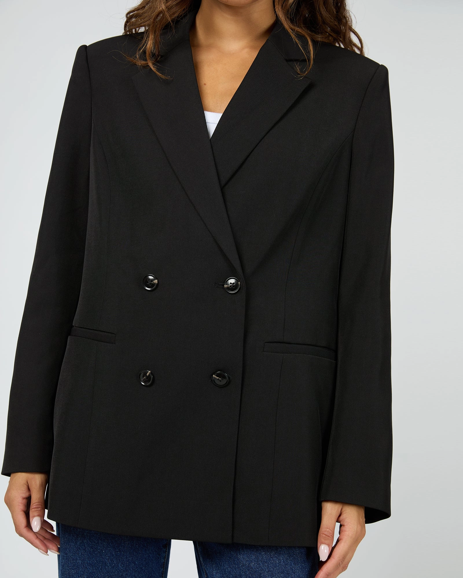 Silent Theory Owen Blazer Black Autumn Layers Casual Style