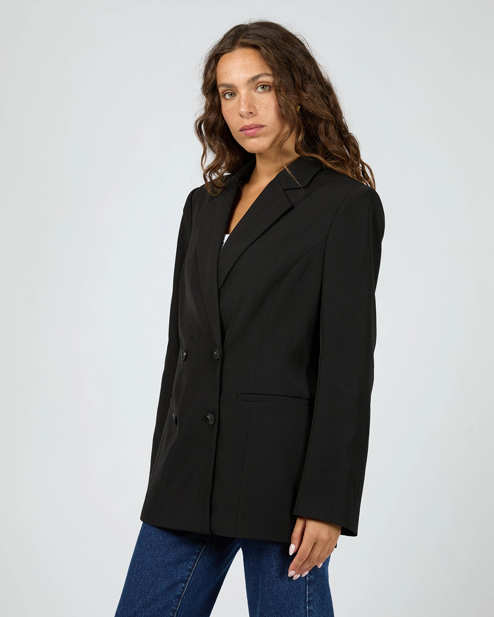 Silent Theory Owen Blazer Black anti slip grip