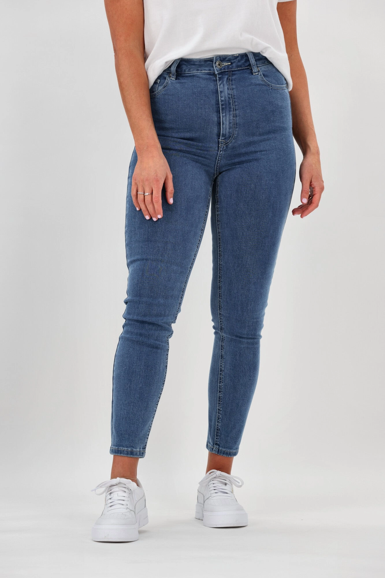 Silent Theory Vice High Skinny Jean Clean Indigo Tight Movement