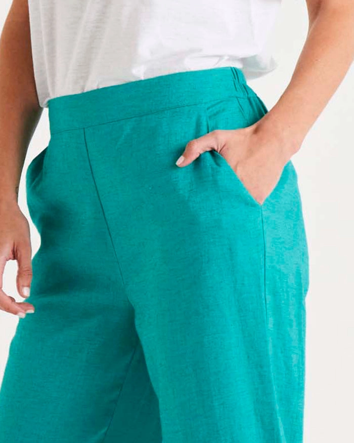Non Irritating Seams Cozy Touch Betty Basics Parker Pant Teal