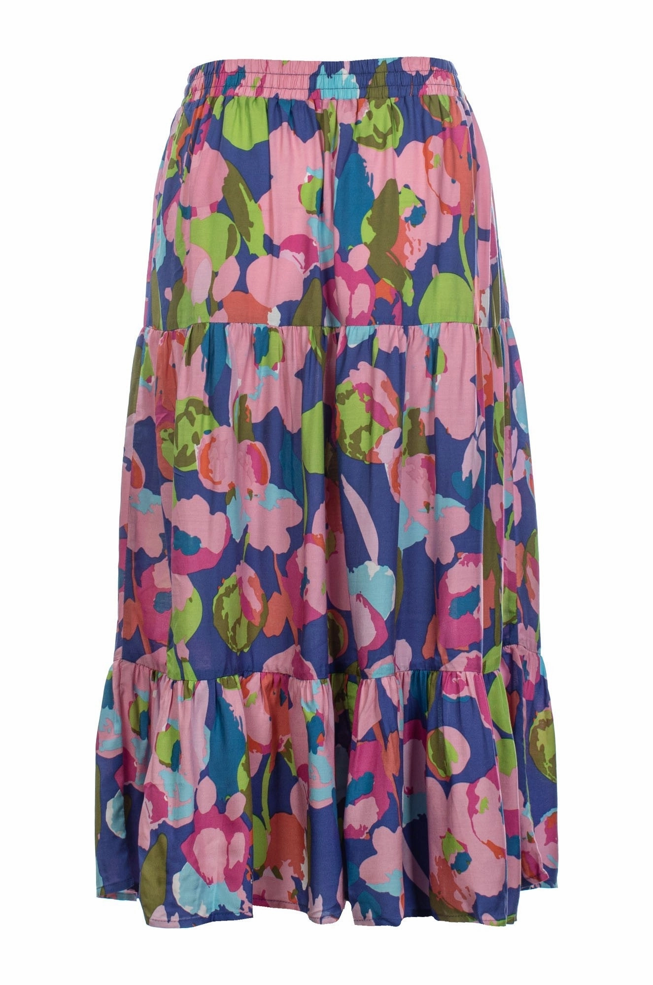 Gather Details Skirt | Lavender Bouquet | 3367C1