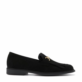 Vend?me Lave black suede loafers Soft Texture Steady Feel