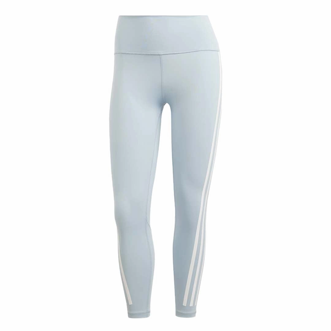 Relaxed Vibe Casual Vibe adidas - Women's Optime Trainicons 3-Stripes 7/8 Leggings (IM4774)