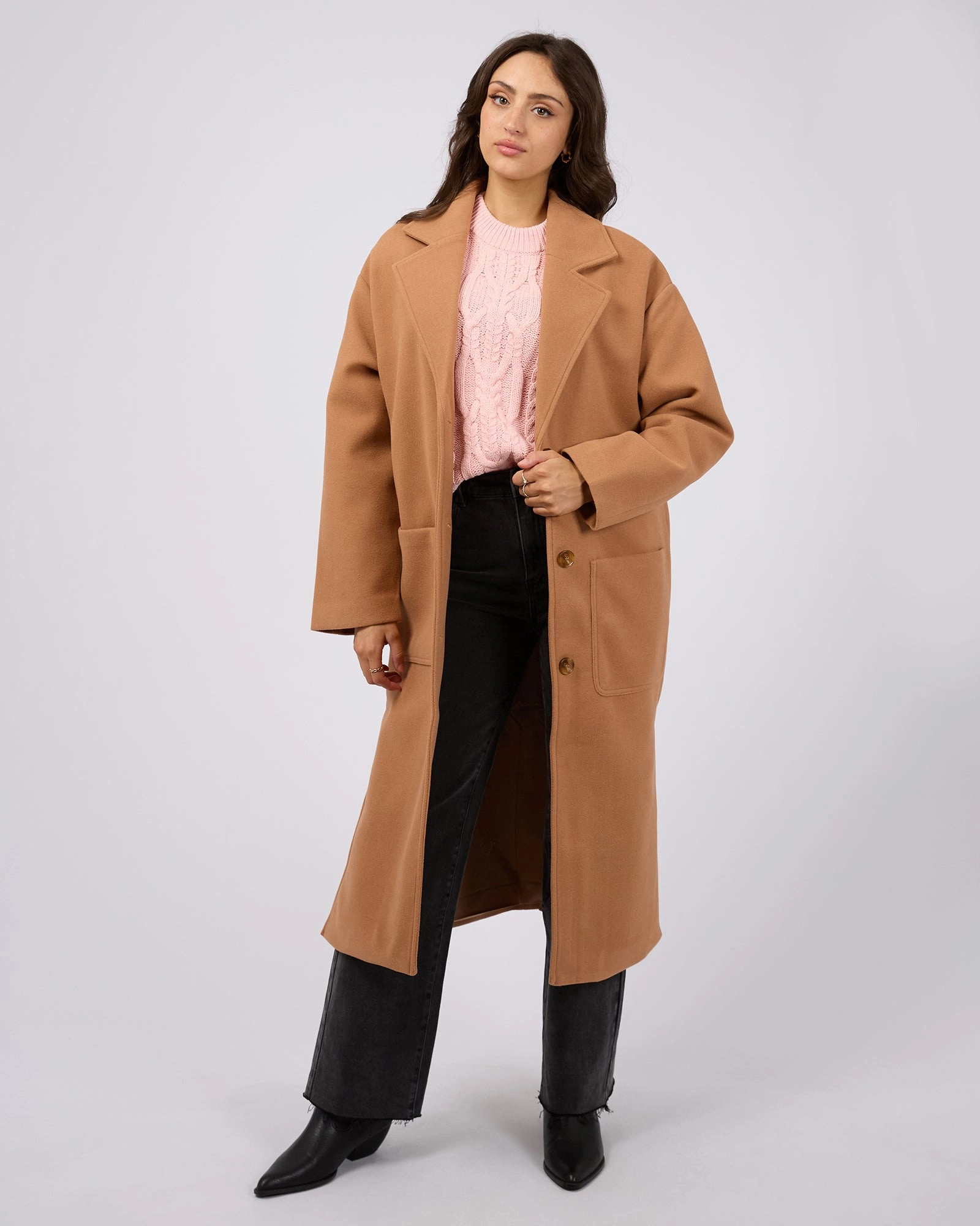 Waterproof Technology Outdoor Style Staple All About Eve Dion Coat Camel