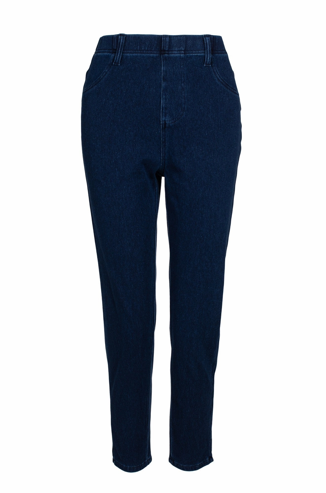 Eco Friendly Date Night Capri Jeans | DARK INDIGO | 6913C1
