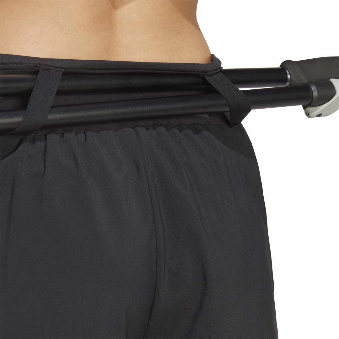 adidas - Women's Terrex Agravic Trail Running 3 Inch Shorts (HT9392-3IN) Smart Stretch Professional Wear