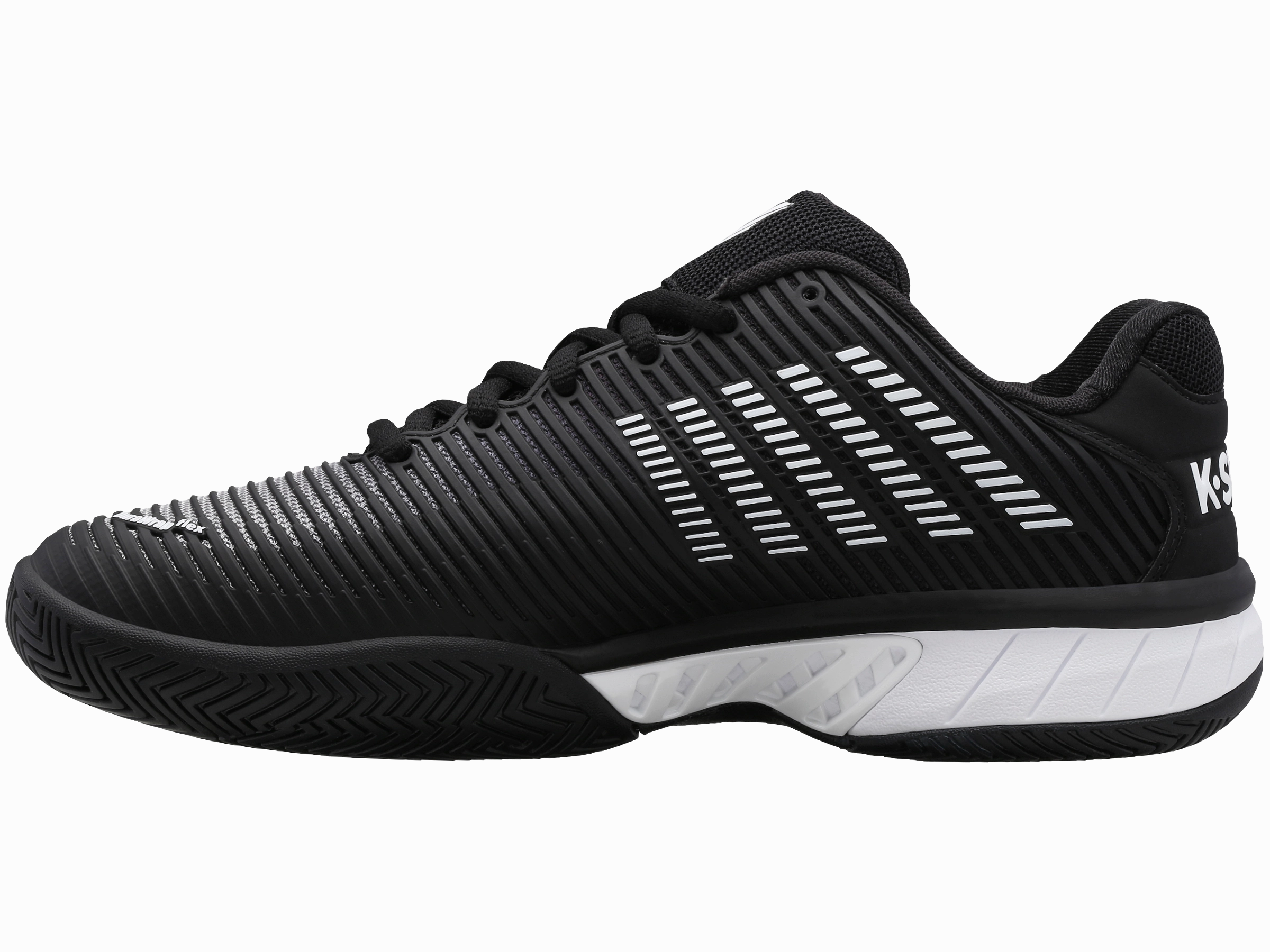 City Hustler Breathable Knit Fabric 06613-039-M | HYPERCOURT EXPRESS 2 | BLACK/WHITE/HIGH-RISE