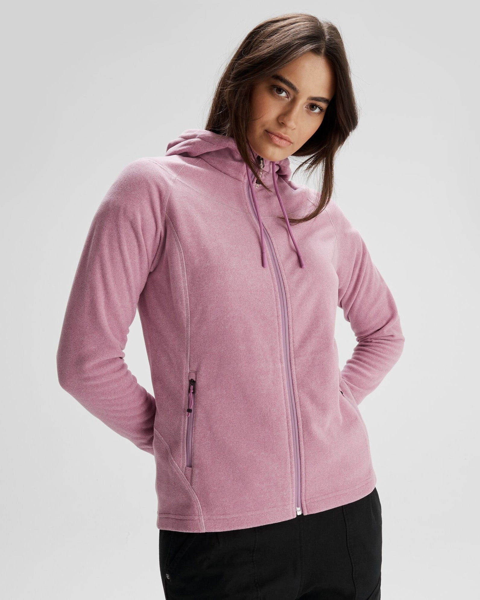 Women's Mt Aspiring Hooded Fleece Jacket  - Zen Relaxed Layers