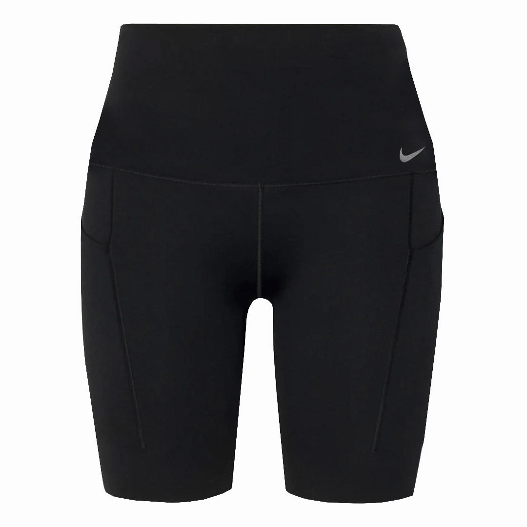 Nike - Women's Zenvy Bike Shorts (Maternity) (DV9433 010) Tight Cut Active Comfort Fit