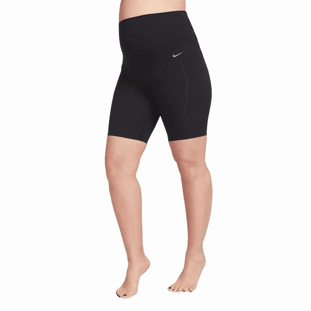 Performance Design Fit Lightweight Wear Nike - Women's Zenvy Bike Shorts (Maternity) (DV9433 010)