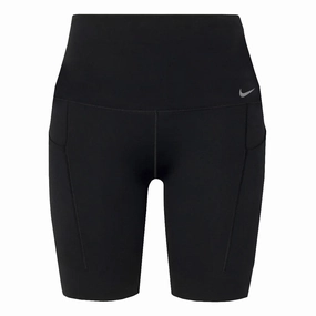 Nike - Women's Zenvy Bike Shorts (Maternity) (DV9433 010) Tight Cut Active Comfort Fit