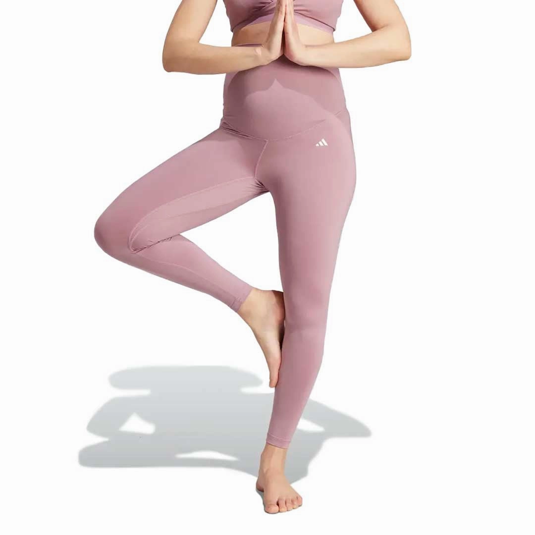 Reflective details adidas - Women's Yoga 7/8 Leggings (Maternity) (HY4159)