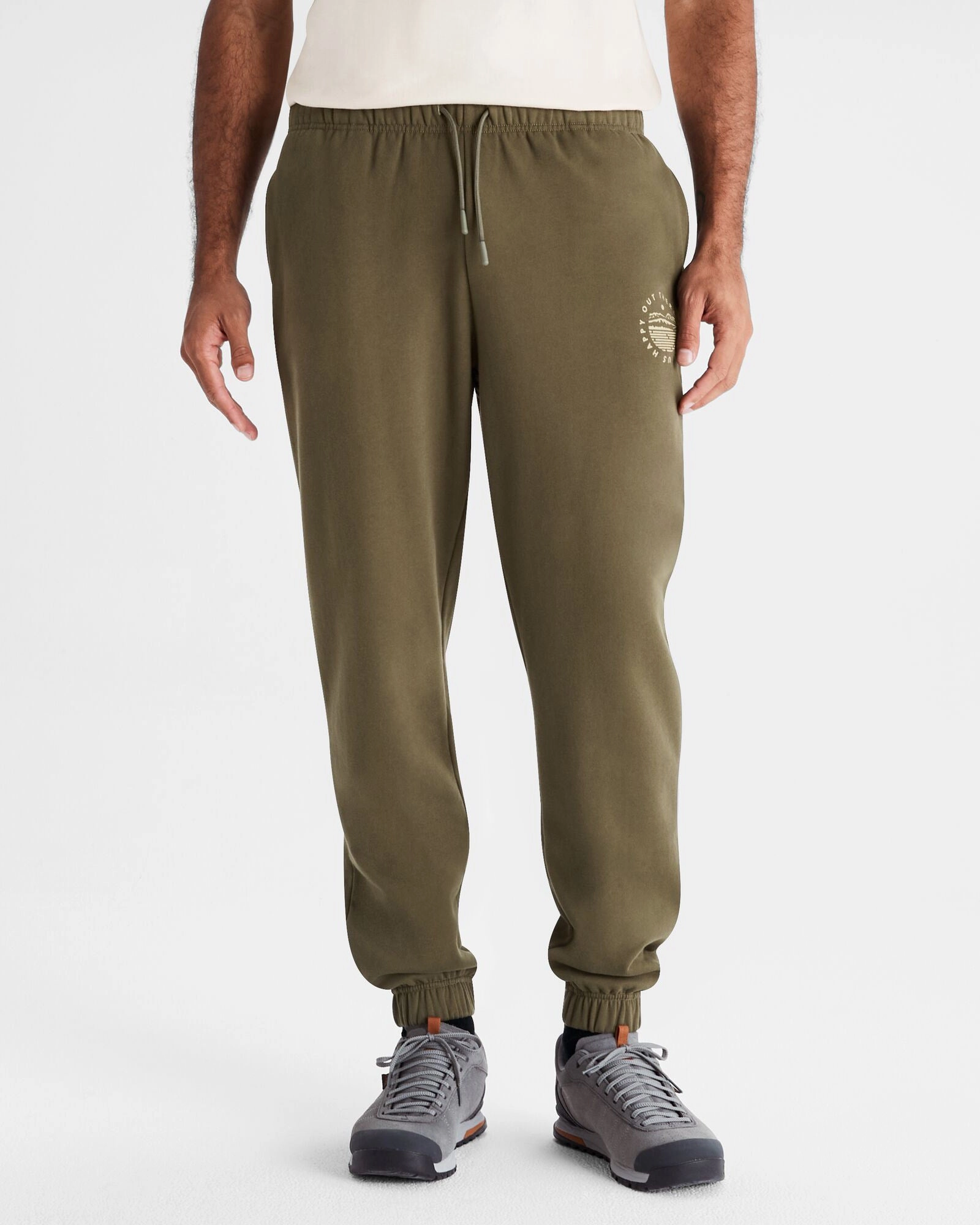 StainResistantCoating Men's OT Logo LT BB Jogger Pants - Light Moss