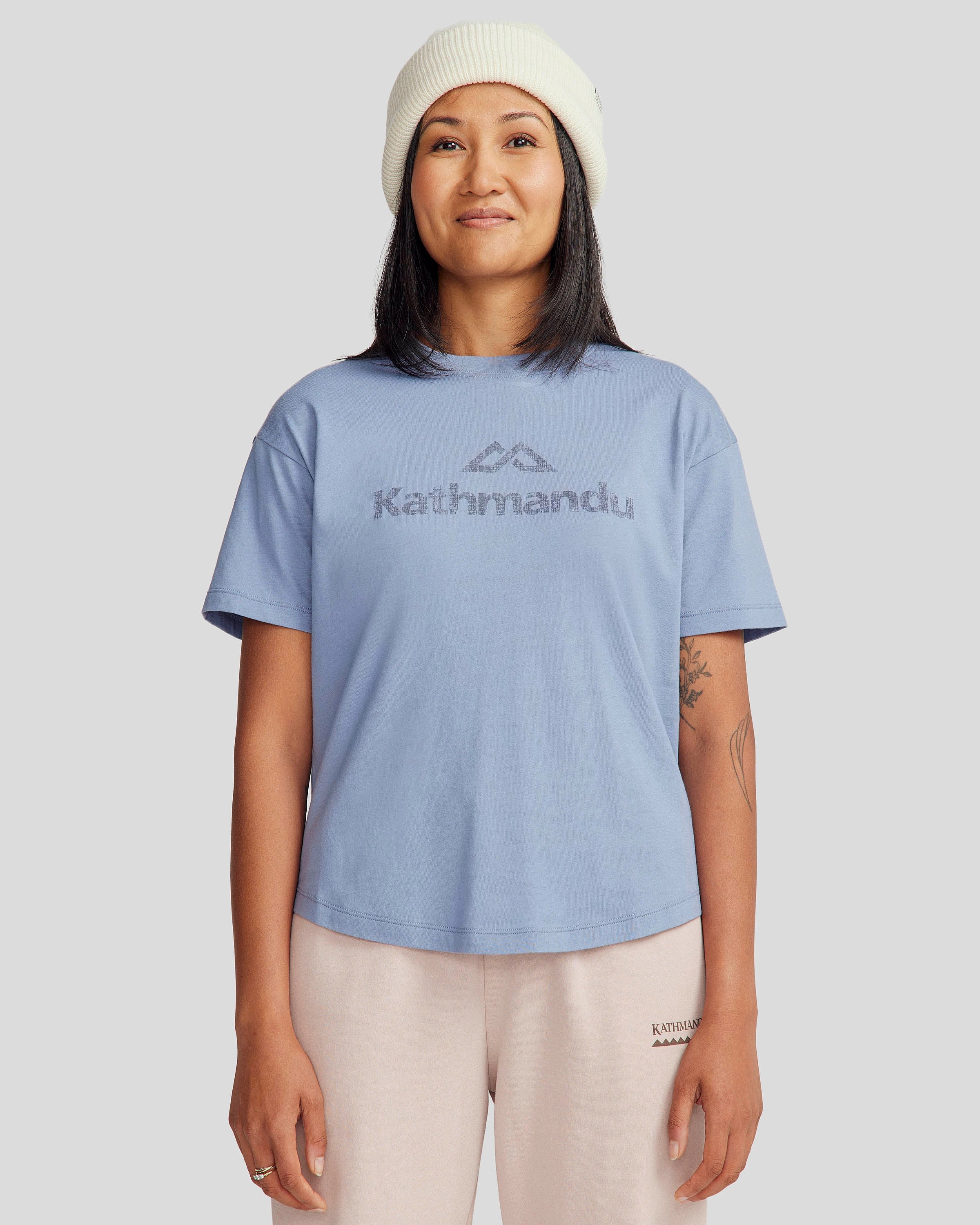 Women's Logo Organic Cotton T-shirt - At Twilight Lightweight Layering Option NonToxic Certification
