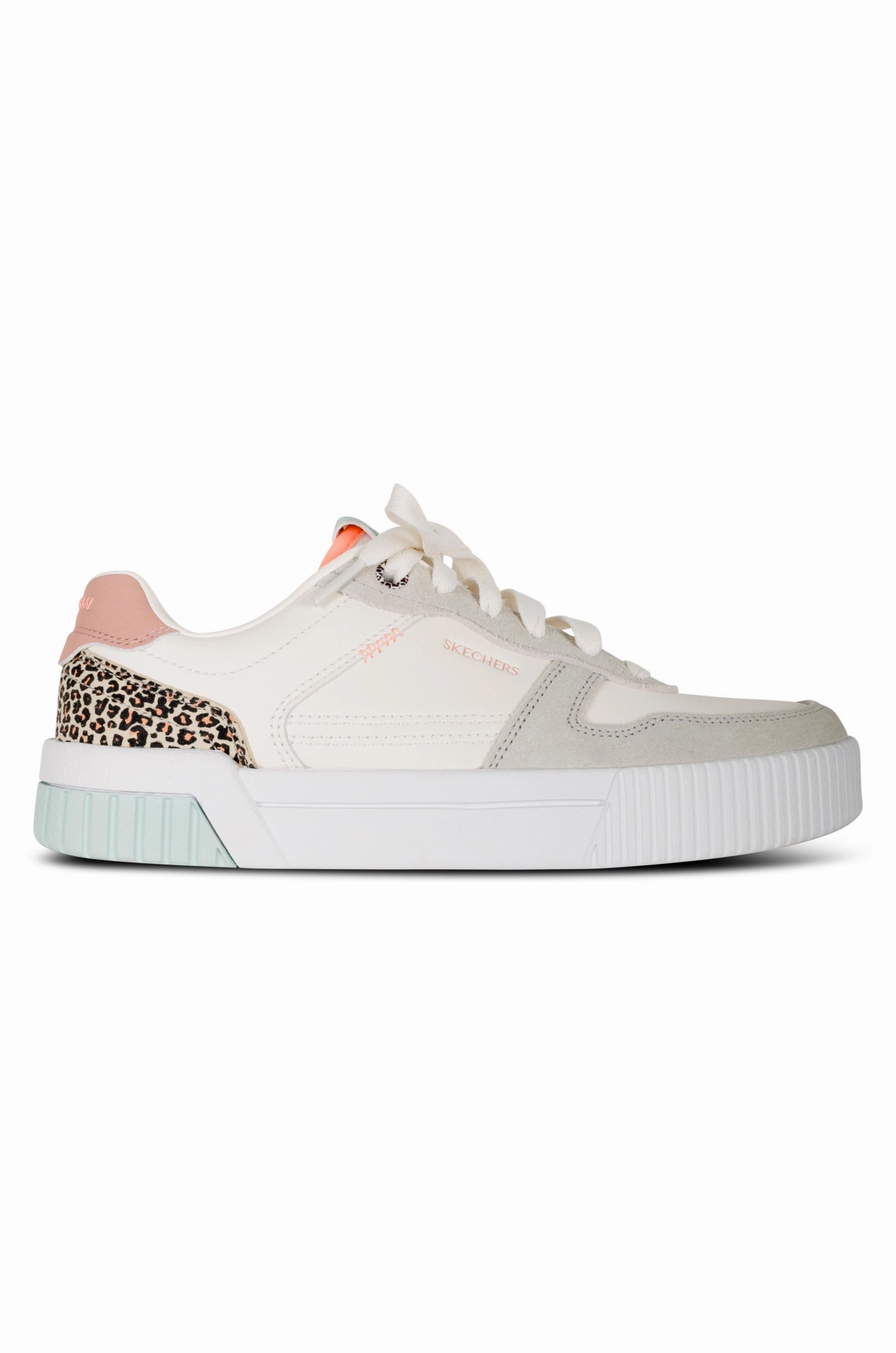 Sneaker with Leopard print detail | NATURAL | 185091 AB Ultra-soft shock absorption Vibe Street