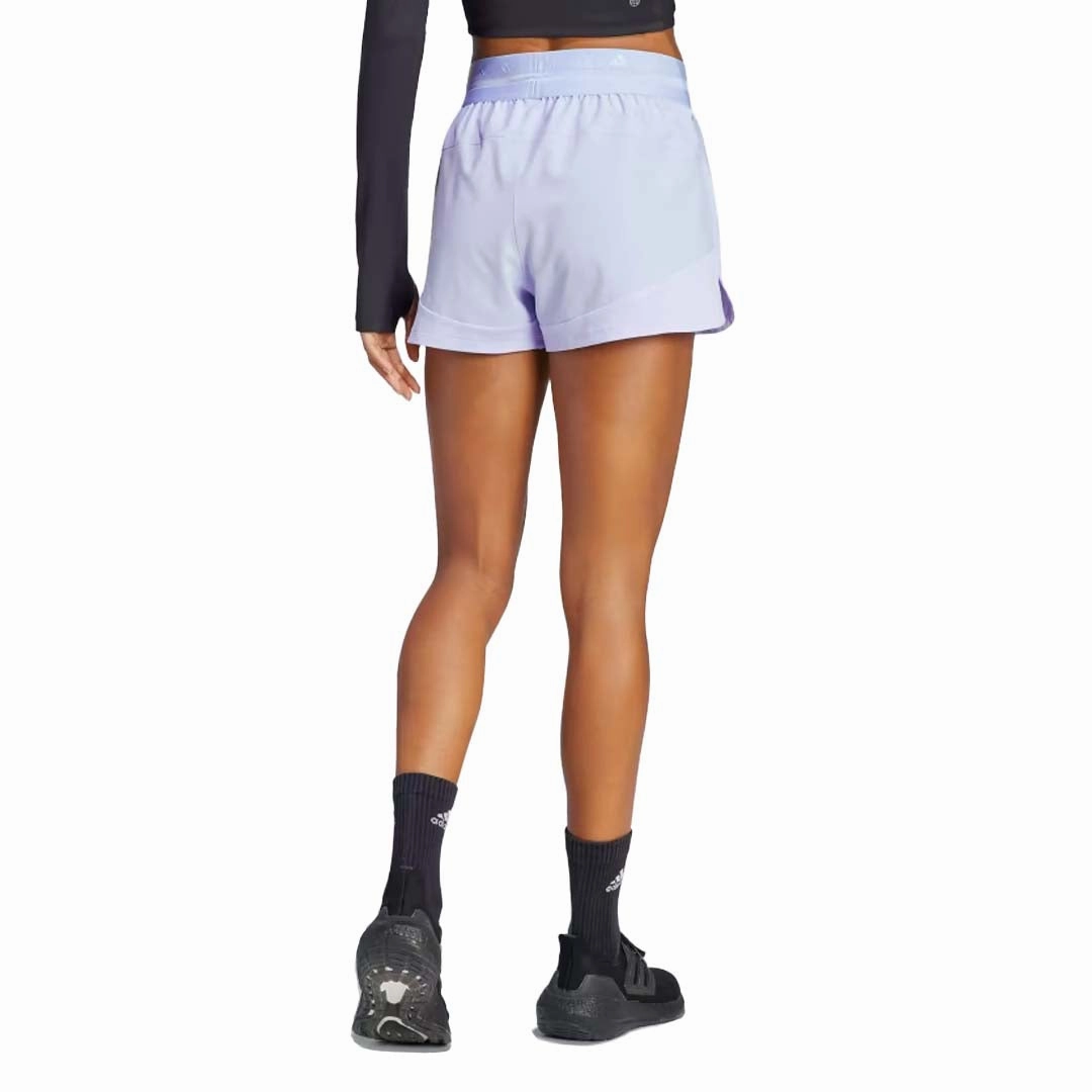 adidas - Women's Training Hyperglam Pacer Shorts (IC8058) Comfort Focused Universal Fit System