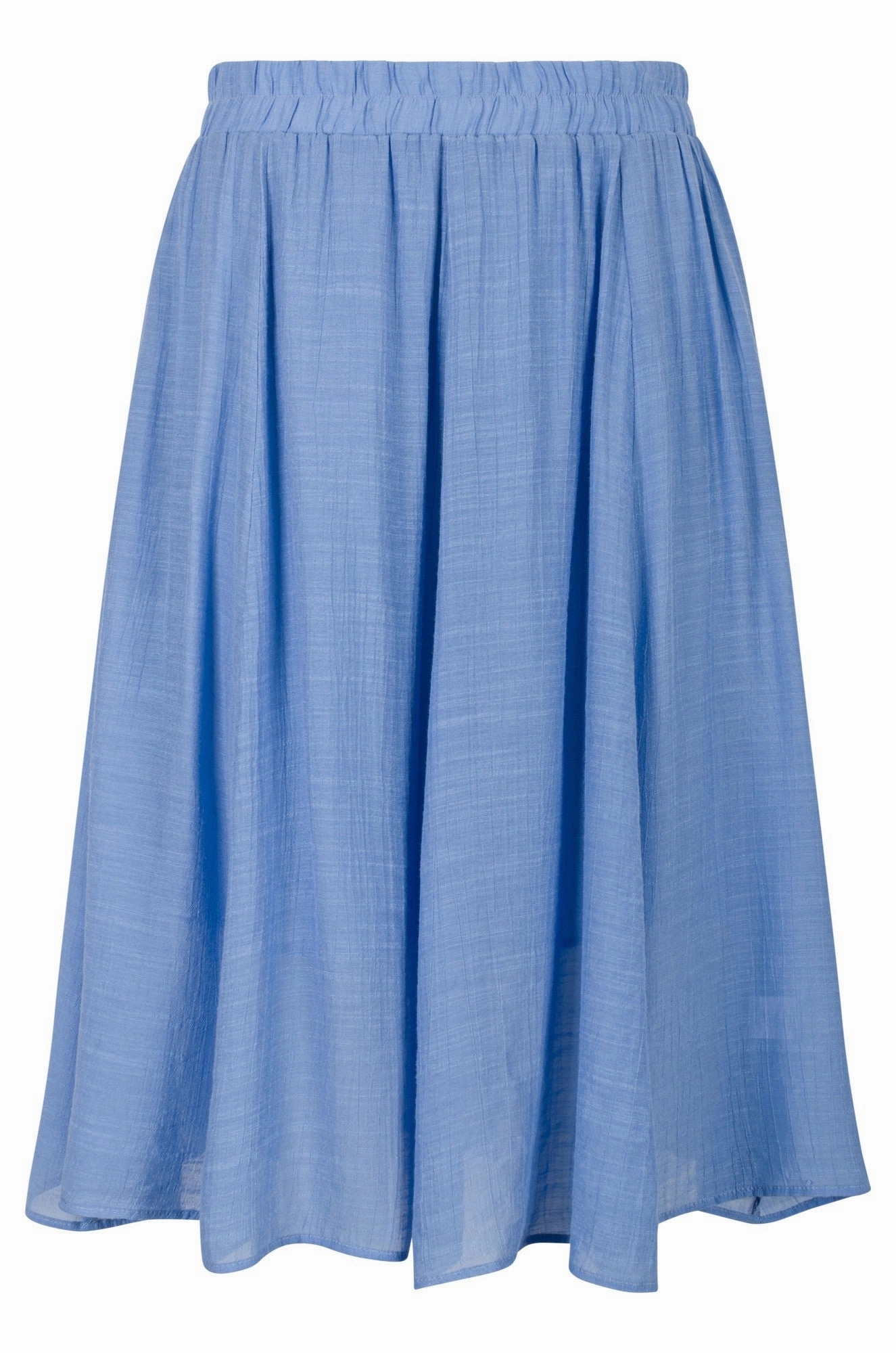 Soft Crosshatch Skirt | SOFT BLUE | 8837A1 Trendy Outfit