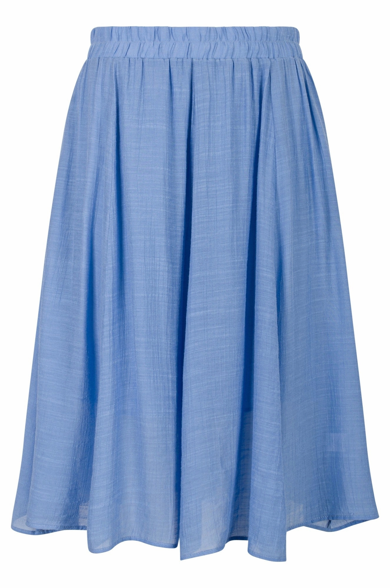 Soft Crosshatch Skirt | SOFT BLUE | 8837A1 Seamless Finish