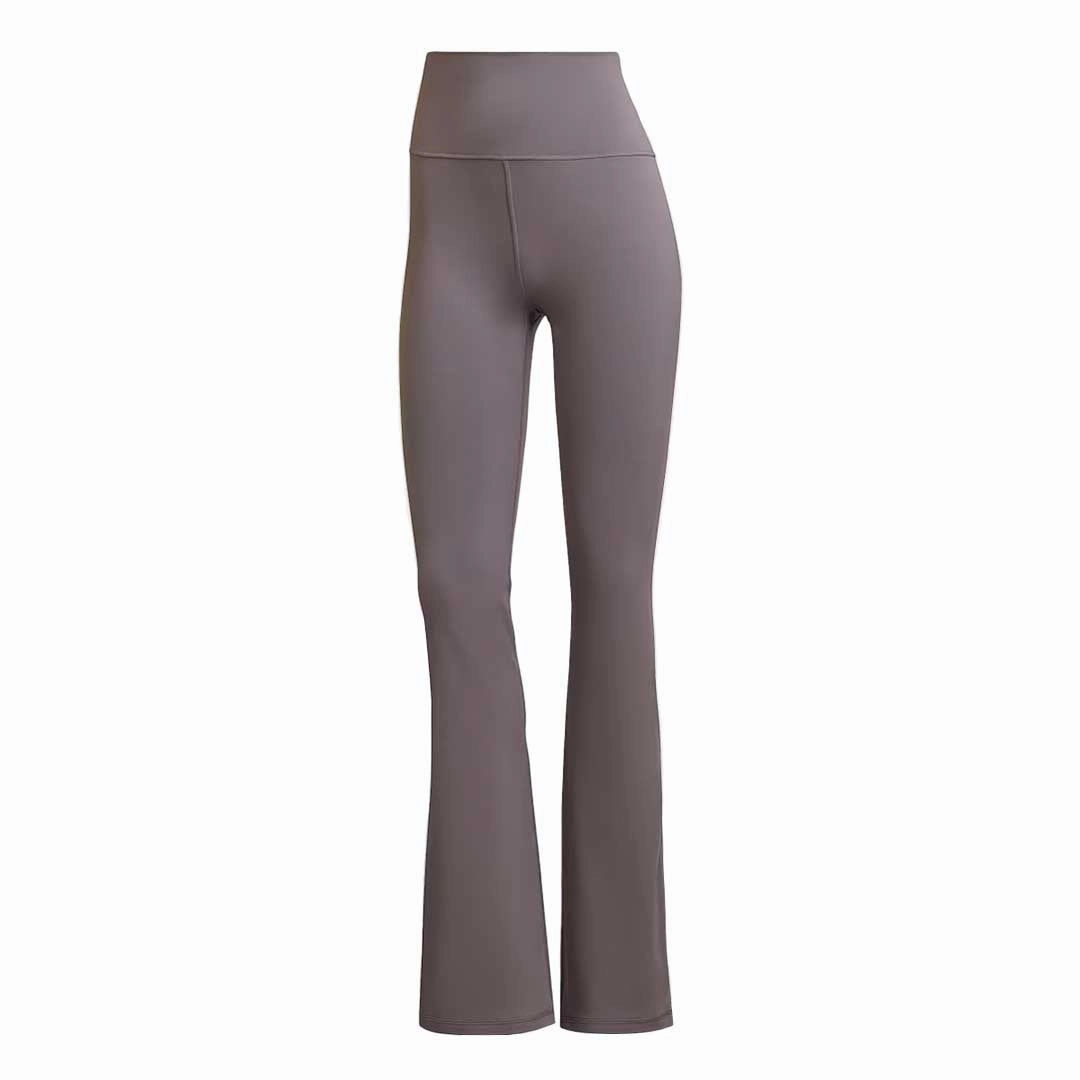 adidas - Women's Yoga Studio Flared Leggings (HK6547) Flexible Performance Wear NonBindingWaistline